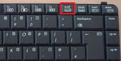 scroll lock