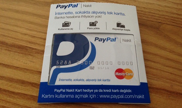 Подарочная карта paypal