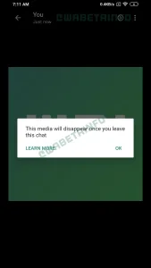 WhatsApp Kendi Kendine Silinen Fotolar | Tayfunca Teknoloji WhatsApp Kendi Kendine Silinen Fotolar