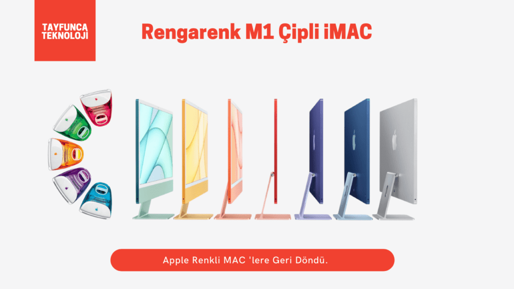 Rengarenk M1 Çipli iMac