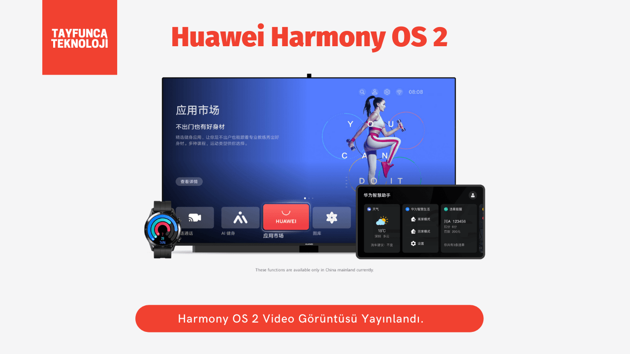 Huawei Harmony OS 2 Görüntülendi | Tayfunca Teknoloji