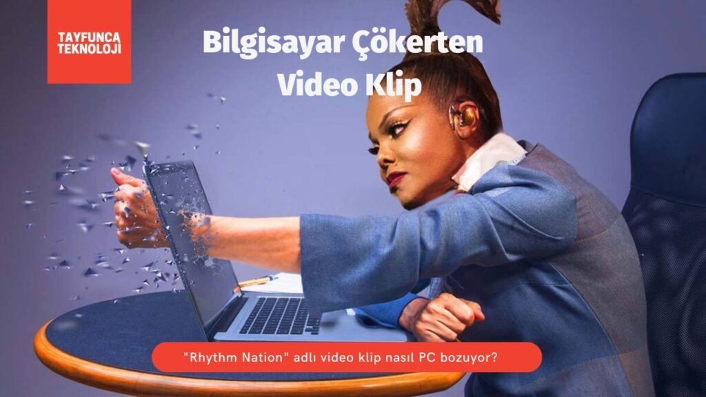 Bilgisayar bozan Müzik - Rhythm Nation (Video) | Tayfunca Teknoloji Bilgisayar bozan Müzik - Rhythm Nation (Video)