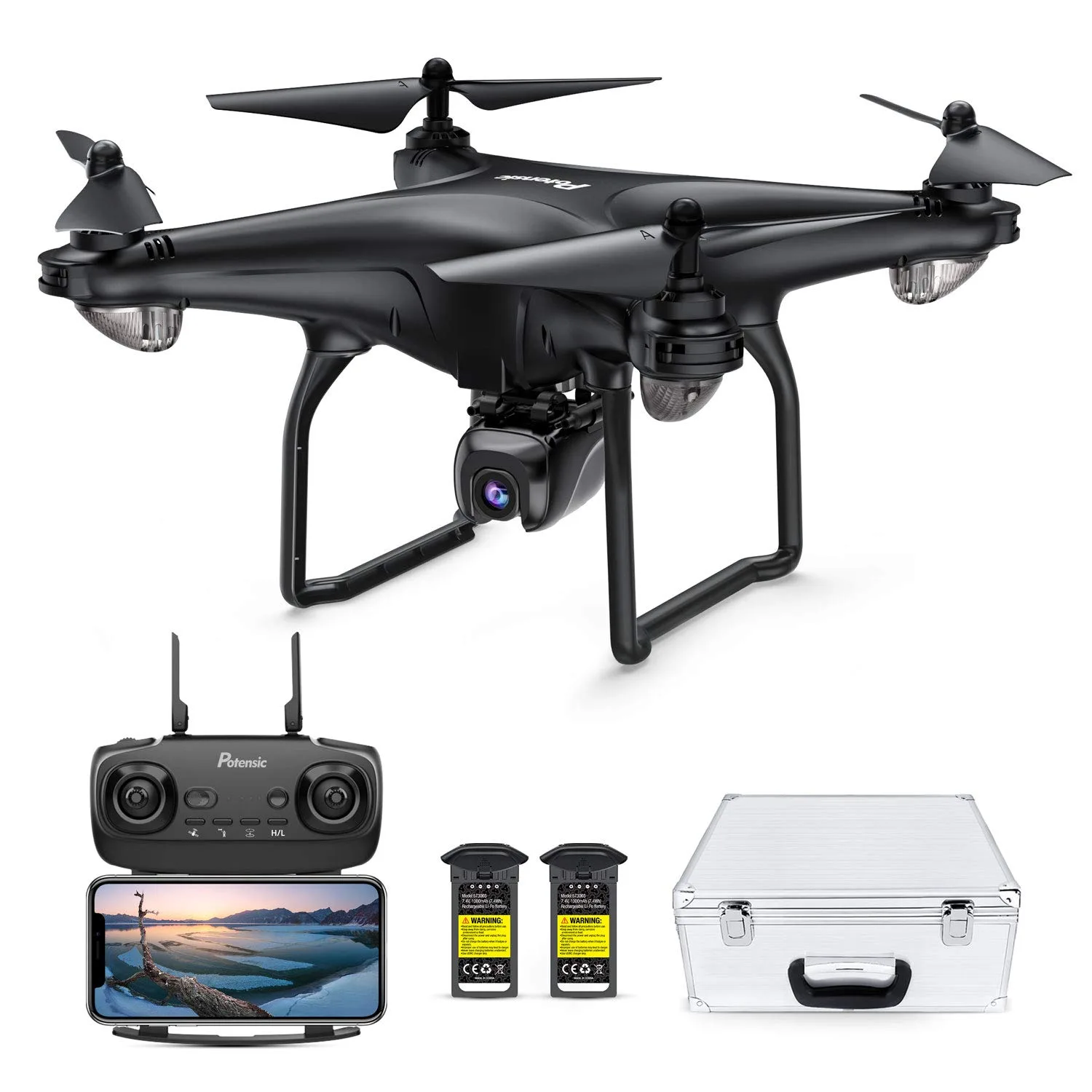 Yeni Başlayanlar İçin En İyi 5 Drone Önerisi - Potensic D58 - Tayfunca Teknoloji Yeni Başlayanlar İçin En İyi 5 Drone Önerisi - Potensic D58 - Tayfunca Teknoloji